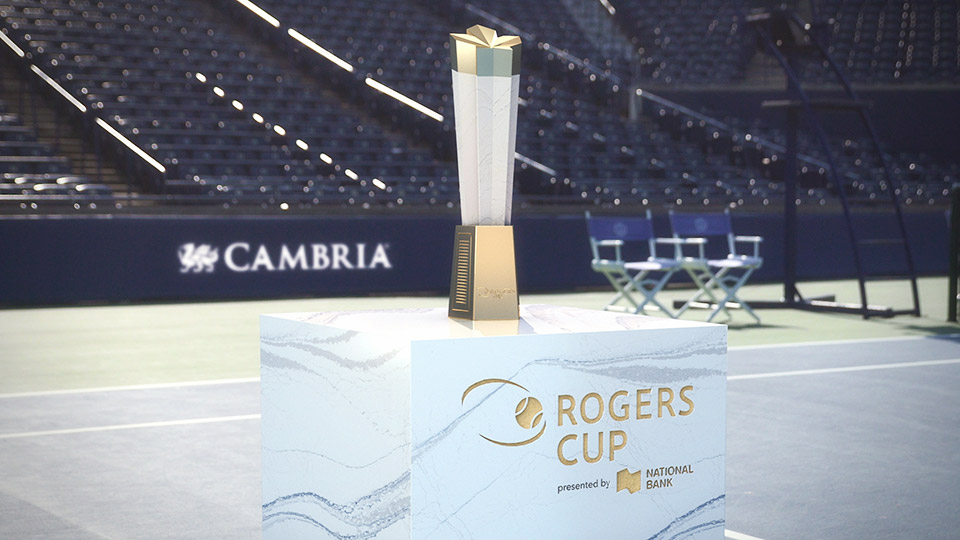Cambria Rogers Cup Trophy Video